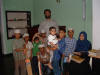 Talha and Hafsah with the kids
